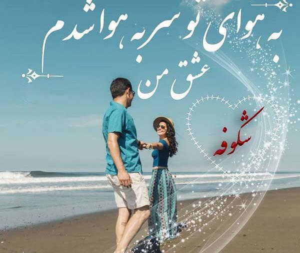 عکس نوشته ی اسم شکوفه