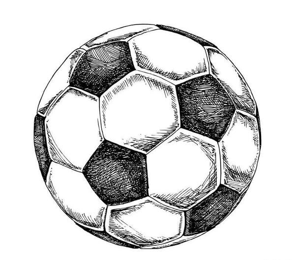 عکس نقاشی ساده توپ