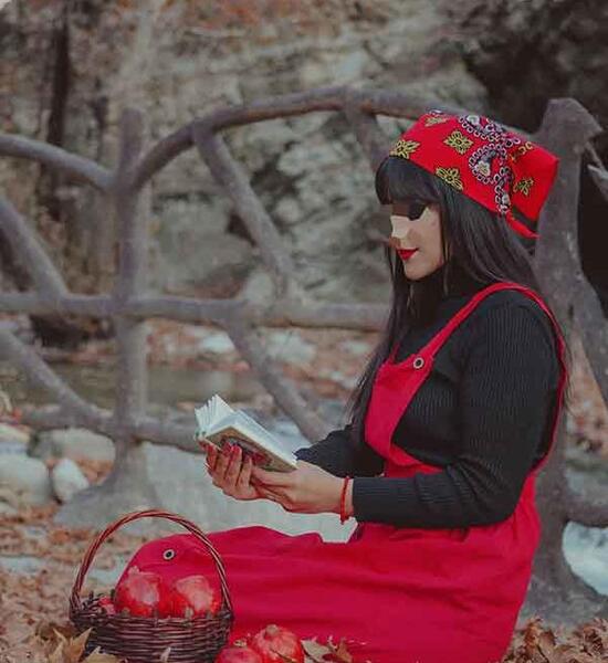 ایده ژست عکس شب یلدا