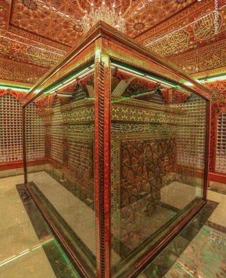 عکس توی قبر امام حسین