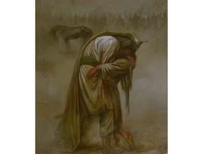 عکس امام حسین در لوور فرانسه