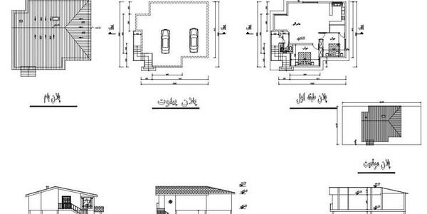 عکس ویلا روی پیلوت