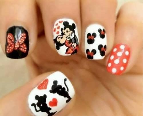 عکس طرح ناخن عروسکی