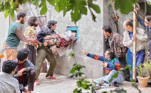 عکس پشت صحنه نوروز رنگی