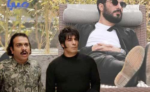 عکس پشت صحنه نوروز رنگی