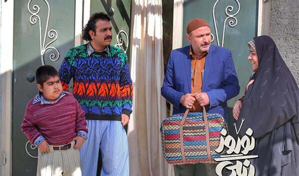 عکس پشت صحنه نوروز رنگی