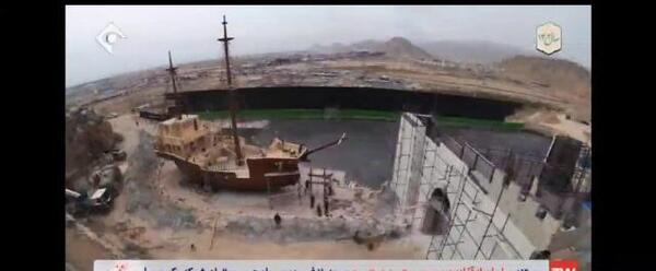 عکس پشت صحنه نوروز رنگی