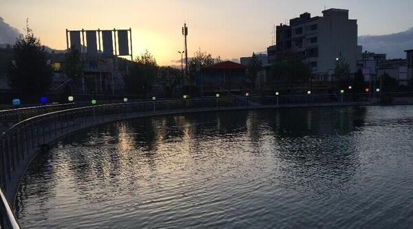 عکس پارک رنگین کمان همدان