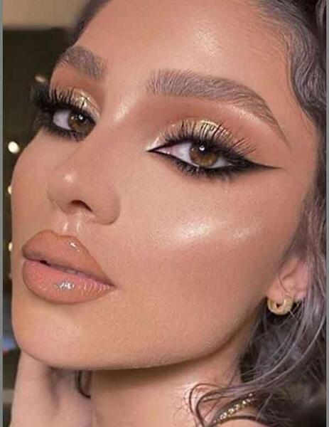 عکس دختر چشم درشت قهوه ای