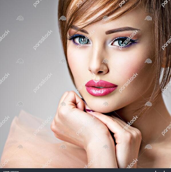 عکس دختر چشم درشت قهوه ای