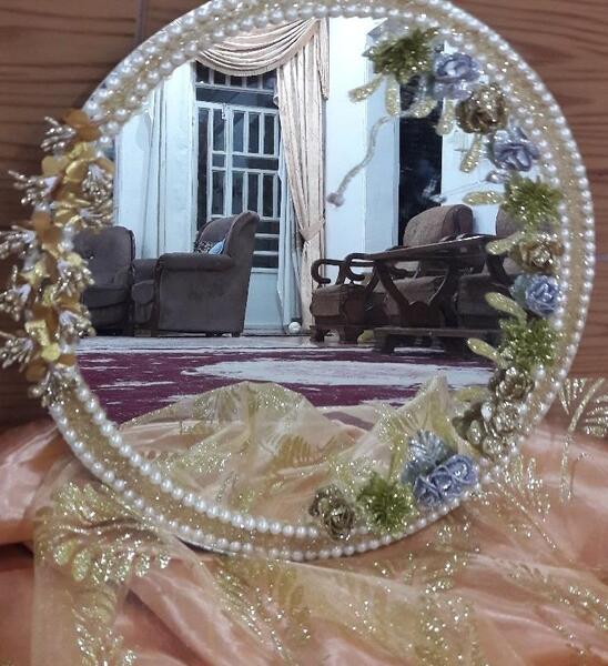 عکس ایده هفت سین روی آینه