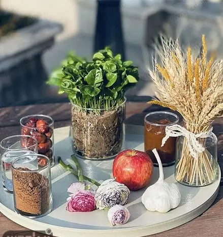 عکس ایده هفت سین روی آینه