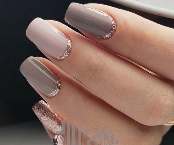 عکسهای ژلیش ناخن طبیعی