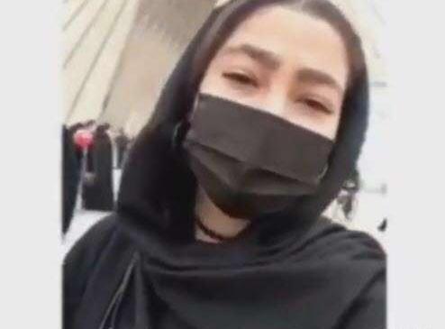 عکس با حجاب مسیح علینژاد