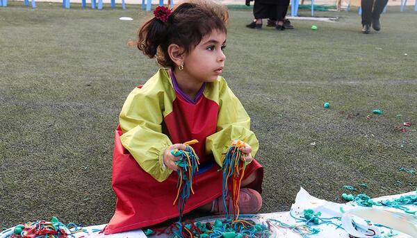 عکس بچه کثیف