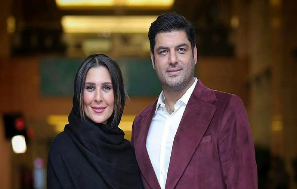 عکس های لو رفته سام درخشانی و همسرش