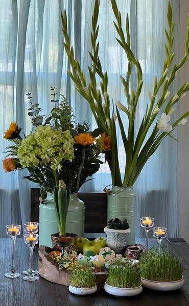 عکس ایده سفره هفت سین برای مهد کودک