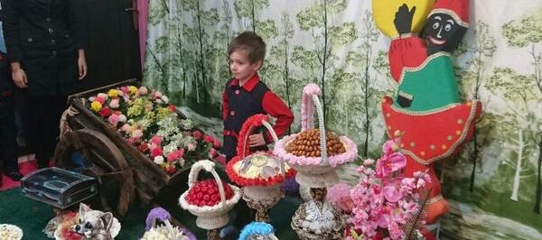 عکس ایده سفره هفت سین برای مهد کودک