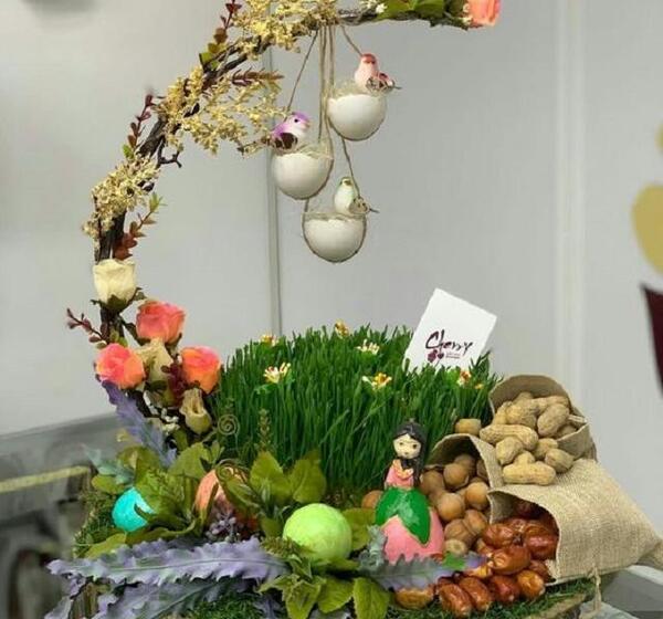 عکس ایده سفره هفت سین برای مهد کودک