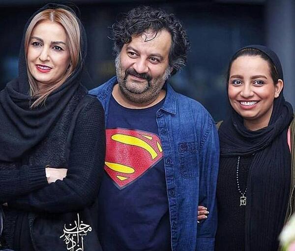 عکس شقایق دهقان با خانواده اش