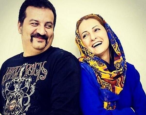 عکس شقایق دهقان با خانواده اش