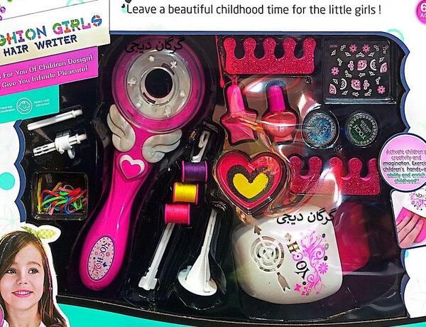 عکس بافت مو وسایل