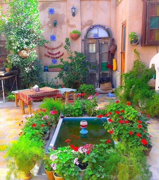 عکس ایده برای باغ سنتی