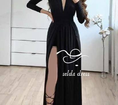 عکس لباس مجلسی زنانه مشکی