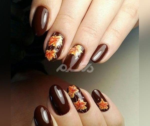 عکس طرح ناخن ژلیش