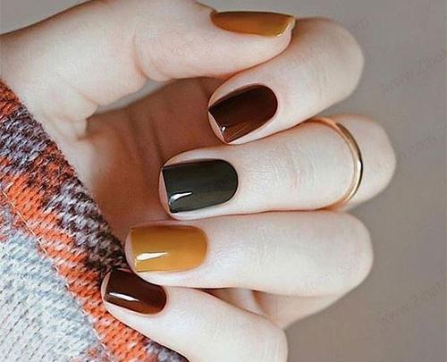 عکس طرح ناخن ژلیش