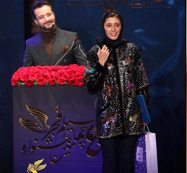 عکس فرشته حسینی جشنواره فجر