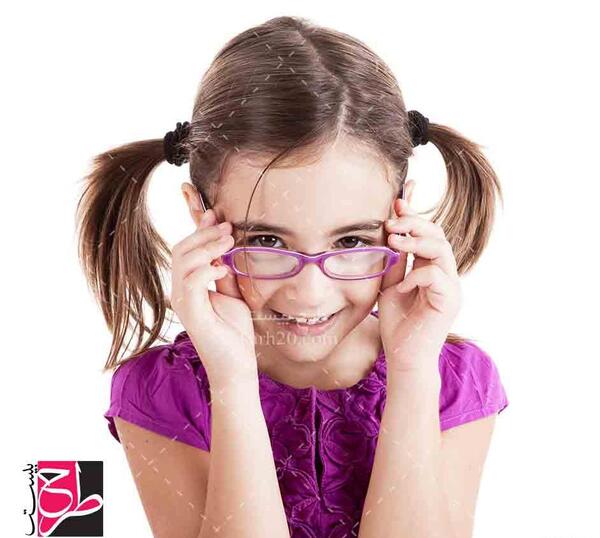 عکس خانم عینکی