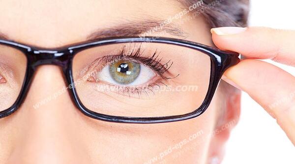 عکس خانم عینکی