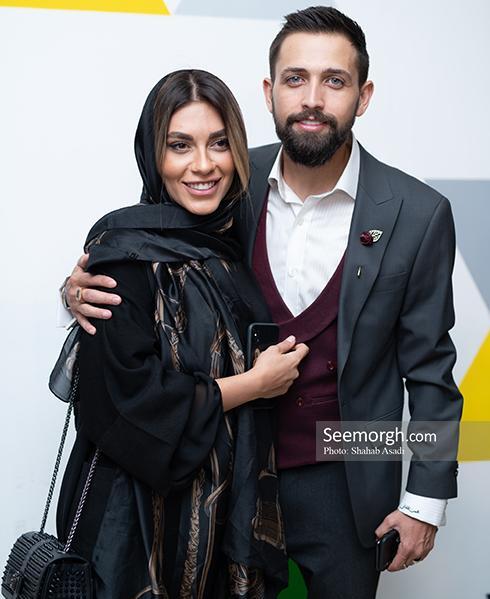 عکس لیلا اوتادی و همسرش