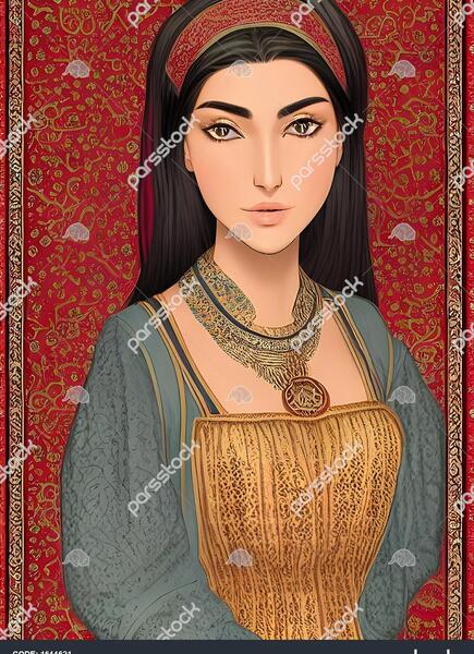 عکس طراحی دخترانه غمگین