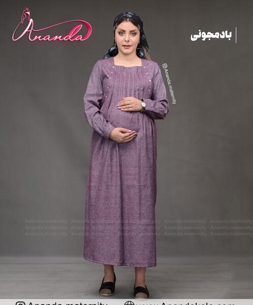 عکس مدل مانتو بلند حاملگی