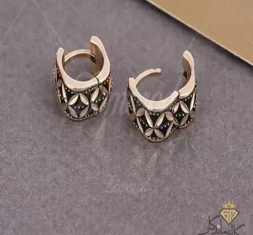 عکس گوشواره طلا کلیپسی