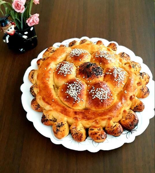 عکس نقاشی ساده نان