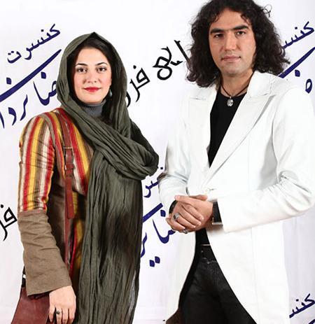 عکس رضا یزدانی و دخترش