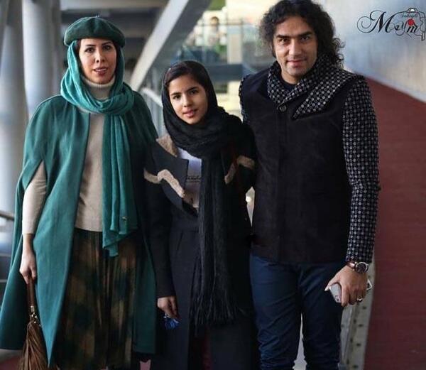 عکس رضا یزدانی و دخترش
