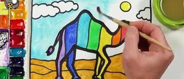 عکس نقاشی شتر