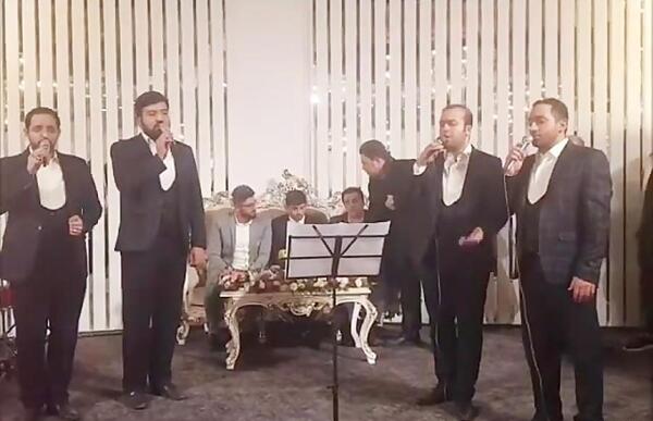 عکس عروسی مهدی ترابی و همسرش