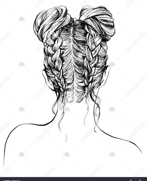 عکس طراحی بافت مو