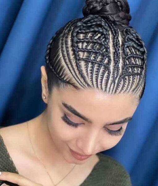 عکس طراحی بافت مو