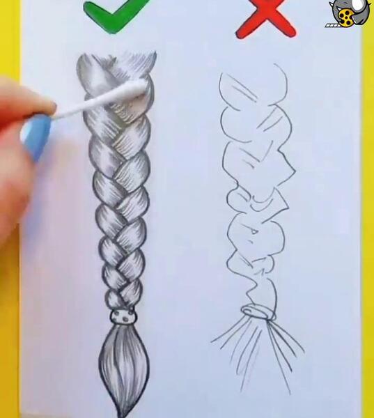 عکس طراحی بافت مو