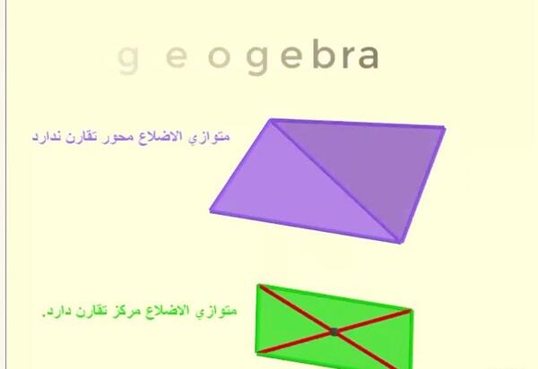 عکس ذوزنقه متساوی الساقین چند خط تقارن دارد