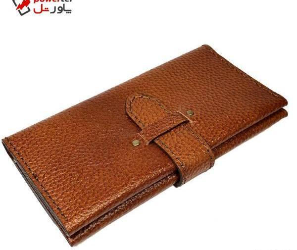 عکس کیف پول چرم دست دوز