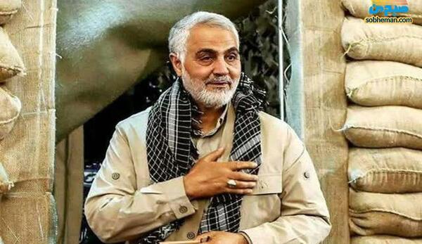 عکس قاسم سلیمانی در هند