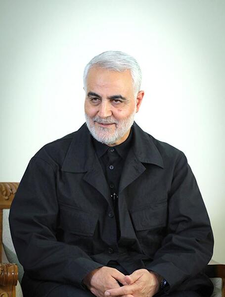 عکس قاسم سلیمانی در هند