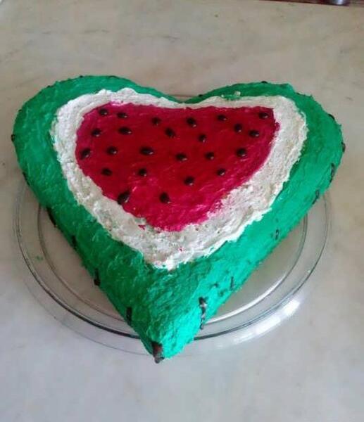 عکس کیک شب یلدا آسان